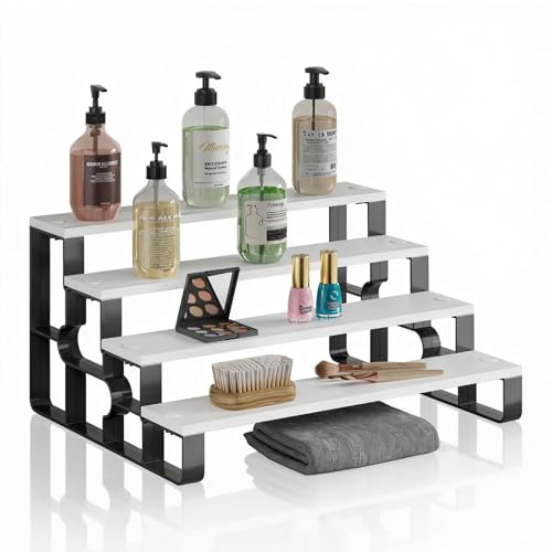 USHARP 4 Tier Cologne and Perfume Organize for Men,Display Riser