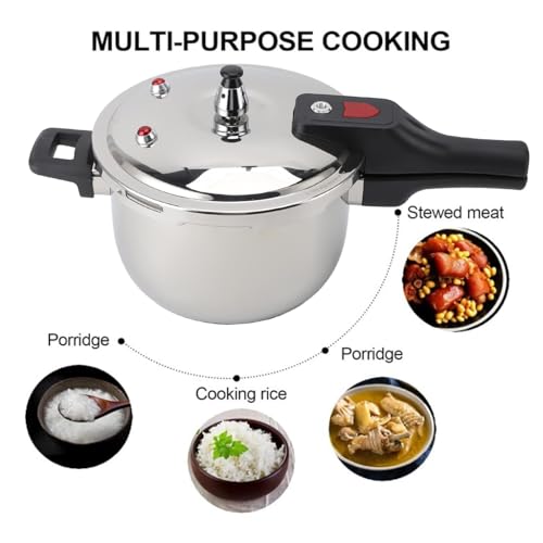 Olla a presión de acero inoxidable 6 L miniatura 4