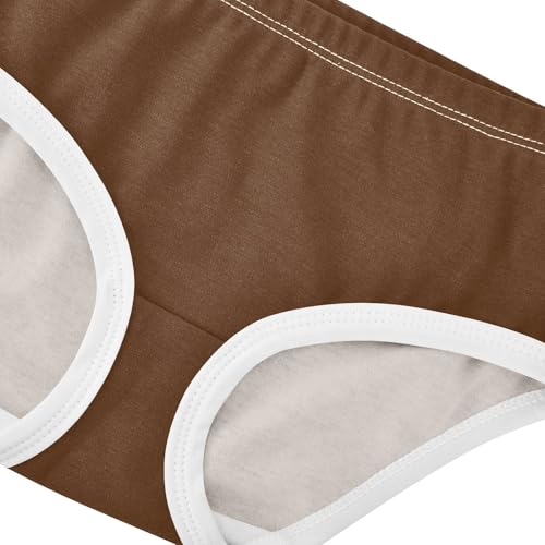Joisal Coffee Coconut Brown Girls Underwear Toddlers 2t Cotton Cute Panties Girl Cartoon Underpants Briefs4