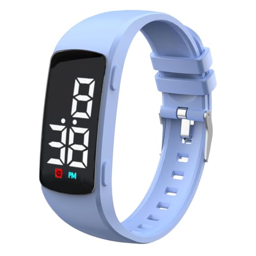 e-vibra Montre d'entraînement aux toilettes - Bracelet d'alarme vibrant silencieux - Montre médicale résistante à l'eau avec minuteur et 15 alarmes...
