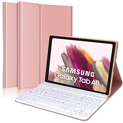 FOGARI Teclado para Samsung Galaxy Tablet A8 10,5'' 2022 - Teclado Español Ñ Bluetooth...