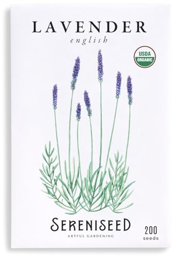 Sereniseed Certified Organic English Lavender Seeds...