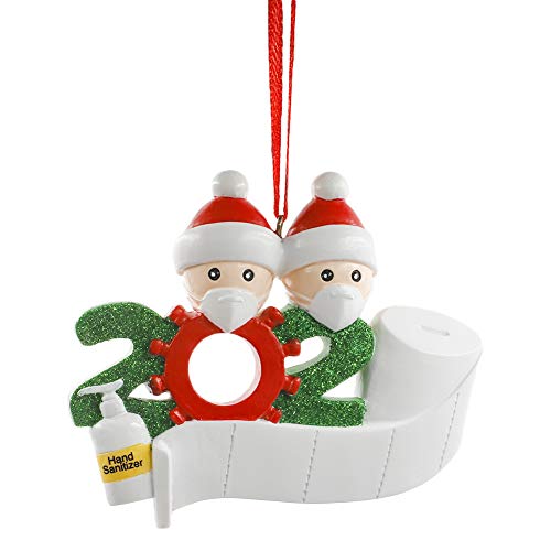 Ztl 2020 Christmas Ornaments Personalized Survived Family Ornament Christmas Tree Ornaments Holiday Decorations Customized Xmas Gifts