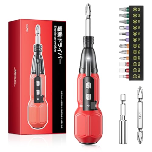 アキです Amazon | 【2025年新スタンダードモデル】 電動ドライバー 小型
