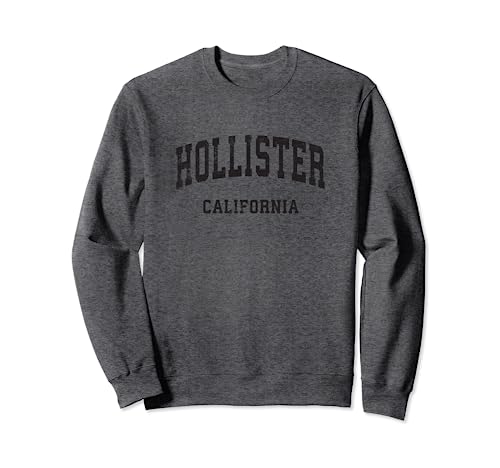 Hollister California CA Athletisches Sportdesign im Vintage-Stil Sweatshirt
