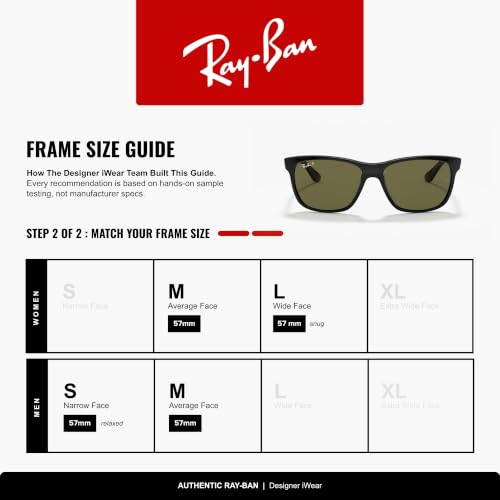 Image of Ray-Ban RB4181 Square Sunglasses for Men for Women