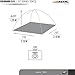 NTK Colorado GT 3 to 4 Person Outdoor Dome Family Camping Tent 100% Waterproof 2500mm, Easy Assembly, Durable Fabric Full Coverage Rainfly, Micro Mosquito Mesh, Size 6.7