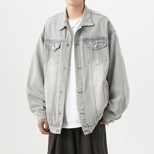 Chaqueta Trucker para Hombre DGHM-JLMY Denim Vintage miniatura 4