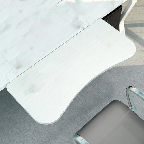 Ergonomische Schreibtischablage – Faltbare 90°-Tastaturverlängerung, wasserdicht, verschleißfest, Design für Ellenbogenstütze und Büroorganisation, ideal für Schreibtische und Arbeitsoptimierung