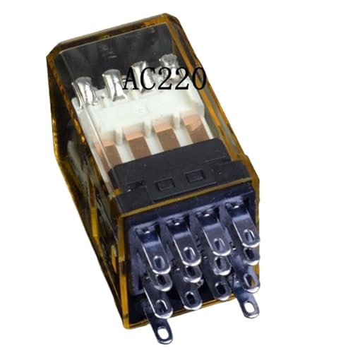 Relé RY4S-UL CA 220V de 14 pines miniatura 5A para cuadro eléctrico