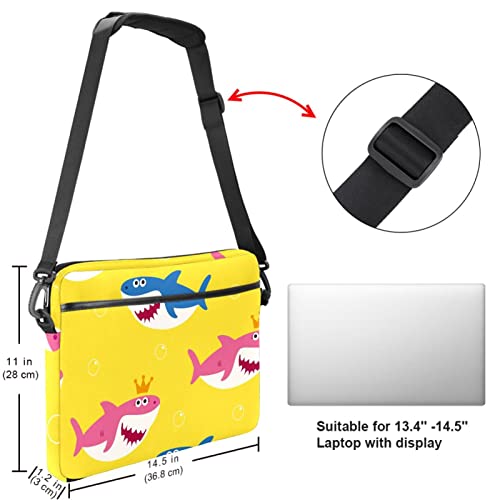 Mallette ordinateur portable 13 pouces légère avec sangle de transport - 5