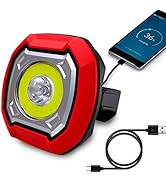 LED Work Light, FANT.LUX Rechargeable Work Lights Portable Magnetic Flashlight, Camping Lamp with...