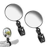 Espejo de Bicicleta para Manillar,Retrovisor Lateral Ciclismo,Espejo Manillar Ciclismo - Para Motocicleta Todo Terreno Viaje Triciclo Montaña Carretera Scooter Transporte Diario Senderismo