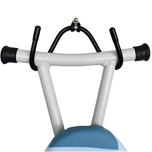YYST Bendable Ironing Board Wall Holder Wall Mount Wall Storage Clip - Fit T-Leg Style Or Y- Leg Style Ironing Board