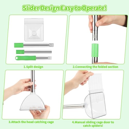 Attrape insecte contractless catch amovible pour intérieur et camping - 5