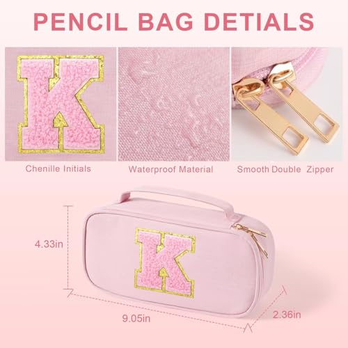 Image of YOOLIFE Birthday Gifts for 7 8 9 10 11 12 13 Year Old Girls, Gifts for Teen Girls Kids, Cute Pencil Case for Girl, E (Grey)