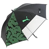プーマ(puma) 子供 晴雨兼用 完全遮光 窓付 ジャンプ傘 55cm×8R ライムグリーン PBP79JP55