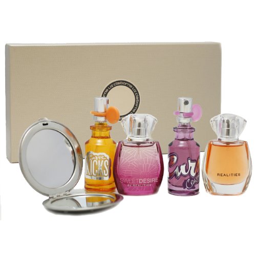 Liz Claiborne Collection Perfume 5 Piece Miniature Gift Set for Women, 0.5 Ounce
