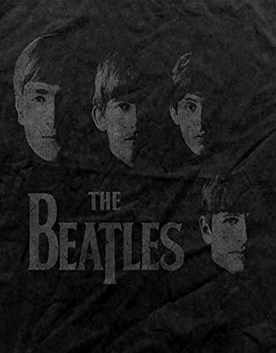 Générique The Beatles T Shirt Faces Band Logo Officiel Homme Vintage Finish Size XXL - Les Beatles, Paul McCartney, John Lennon, RIngo Starr, George Harrison Générique The Beatles T Shirt Faces Band Logo Officiel Homme Vintage Finish Size XXL – Image 3