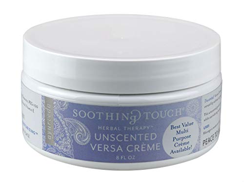 Soothing Touch Multi Purpose Versa Cream, Unscented, 8 Ounce Jar