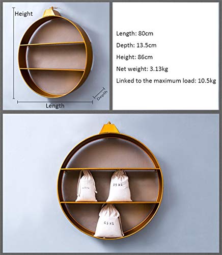 Support de rangement étagère murale 3 tiers pour bibliothèque et décorations