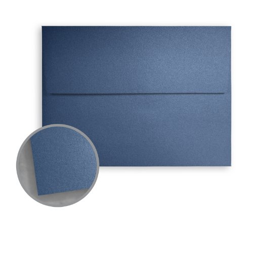 Stardream Sapphire Envelopes - A6 (4 3/4 x 6 1/2) 81 lb Text Metallic C/2S 250 per Box