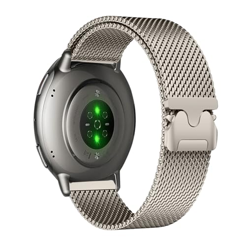 [HinZann] �X�e�����X �o���h Amazfit Active 3 Premium/Active 2 Square/Active2 1/Bip 3/Bip 3 Pro �Ή����Ă��܂� 20mm�����p�x���g�E�}�O�l�b�g�E�~���l�[�[���[�v�E�������� ���b