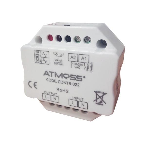 Pastilla Regulacion Led Por Pulsador (Triac) C/Mem marca ATMOSS