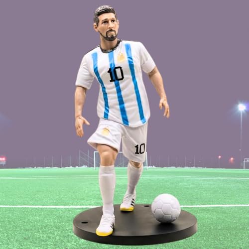 Image of Blue Aura Football Star Action Figure Height-17cm Collectible Figurine | Mssi- Ball