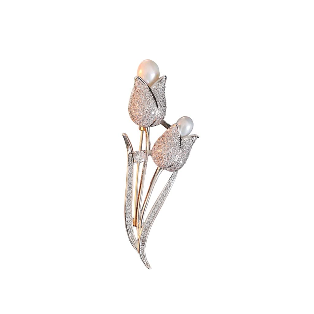 Brosche weibliche Blume Corsage Atmosphäre Pin professionelle alle-Match-Mantel Anzug Zubehör