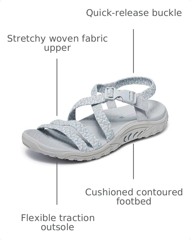 Image of Skechers Women's Reggae - Adore You | Outdoor Sandals