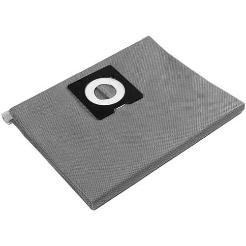 HÖGERT TECHNIK Lot de 5 sacs d'aspirateur lavables de 30 l pour aspirateur d'atelier HT2E410, en tissu pour un nettoyage réutilisable et un vidage facile