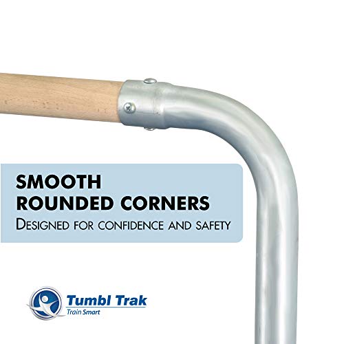 Tumbl Trak Jr. Bar Pro Adjustable Height Horizontal Gymnastics Kip Bar For The Gym For Home, Blue #TOP3