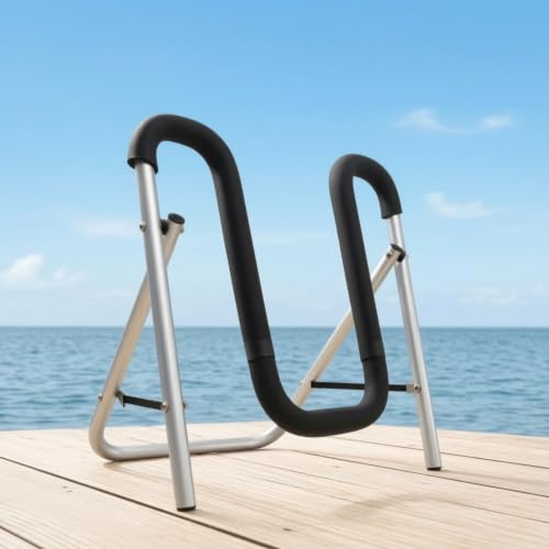 Soporte de aluminio para tabla de remo y kayak exterior 5