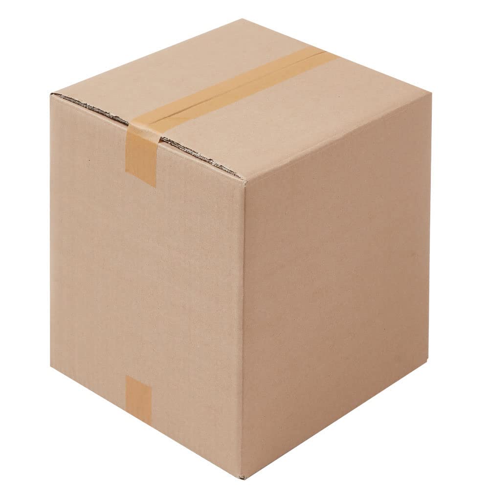 BB-Verpackungen 175x Faltkartons 200x200x200mm 1-wellig braun (175 Stück)| Kleiner Versandkarton, ideal als Warensendung, DHL Päckchen S, GLS/DPD XS-Paket