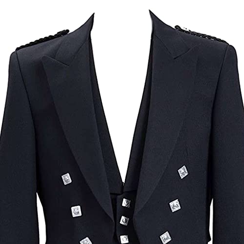 Prince Charlie Jacket and Vest Scottish Traditional Jacket Highlander Waistcoat Wedding Groom Dress4