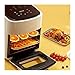 3.96gal Large Capacity Air Fryer, Smart Electric Oven, All-in-One, Smoke-Free for French Fries & More(White)