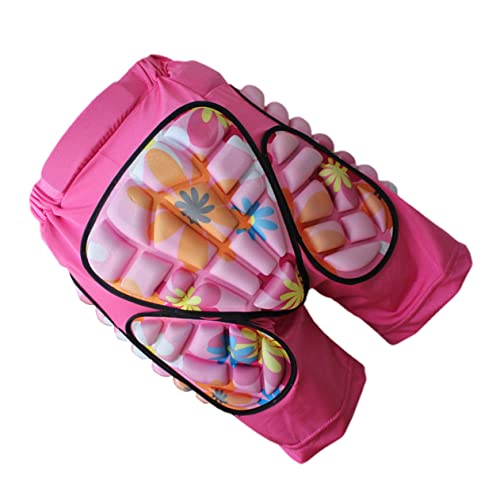 Yardwe Full Protection Kids' Butt Pad Pad Short for Roller Skating Protective Hip for Child Skiing Pants Size Xs