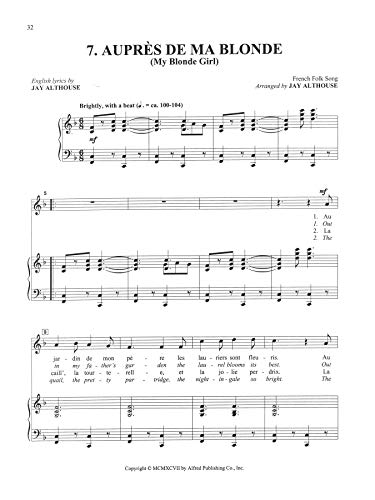 International Folk Songs for Solo Singers: Medium High Voice - Image 5