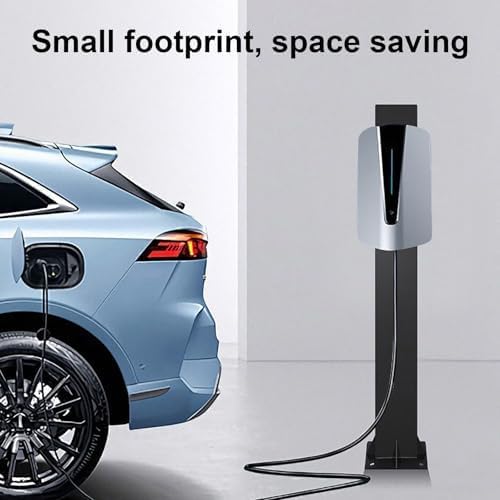 Colonna di supporto per stazione di ricarica EV con gestione dei cavi
