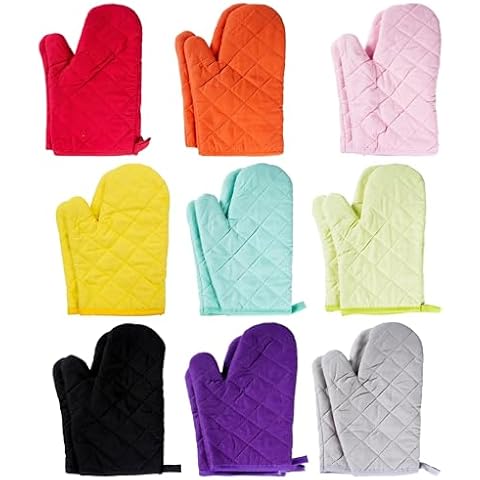 Byexin 9 Pairs Oven Mitts Set Cover