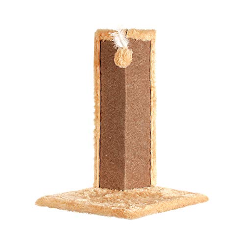 Brinquedo Arranhador Divert Cat de Canto para Gatos Bege