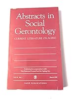 Abstracts in Social Gerontology Current Literature on Aging B000E9QFUG Book Cover