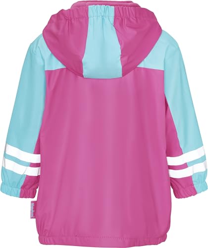 Playshoes Unisex Kinder Regen-anzug Mit Fleece-futter Warmer Wasserdichter Matschanzug Regenbekleidung, Türkis, 128 EU