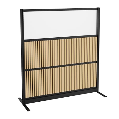 Stand Up Desk Store 70 x 70 Slat Acoustic Panel