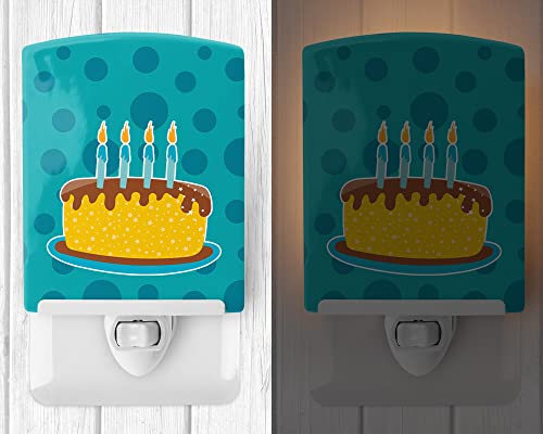 Lámpara de mesa de cerámica para noche 6x4x3 multicolor miniatura 2