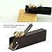 Mini Wood Planer, 3 inch Wood Hand Planer Ebony Woodworking Plane for Planing Surface Smoothing Flat Bottom Trimming Wood Perfect for Carpenter DIY Wood Cutting Tool for Woodworking