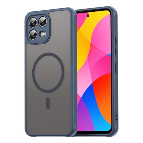 Image of Compatible with T-Mobile Revvl 8 Pro Case Cover,Compatible with MagSafe,Anti-Fall,Compatible with T-Mobile T Phone 3 Pro 5G Cell Protective Phone Case Blue