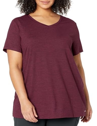 Amazon Essentials AZ0001-BSB-L Women'S Tech Stretch Short-Sleeve V-Neck T-Shirt thumb #6
