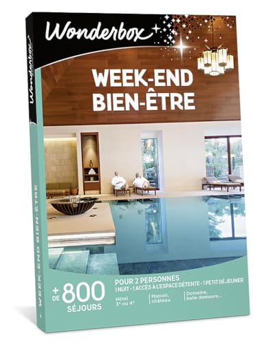 Wonderbox - Week-End Bien-être - Coffret Cadeau - Idée Cadeau Séjours